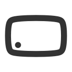 Television 2 SVG Icon